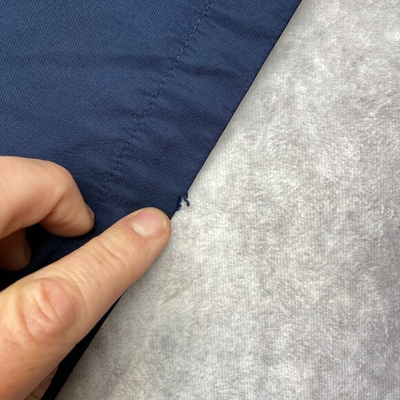 Footjoy FJ Golf Windbreaker Mens XL Blue V-Neck Short Sleeve Performance Sports - Picture 4 of 12